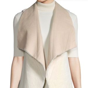 ☀️ SUMMER CLEARANCE ☀️
 NWT Reversible Vest - Faux Shearling & Suede | L/XL
